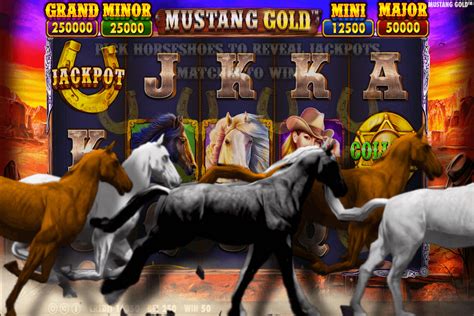 BIG WIN!! Small Jackpot on Mustang Gold .